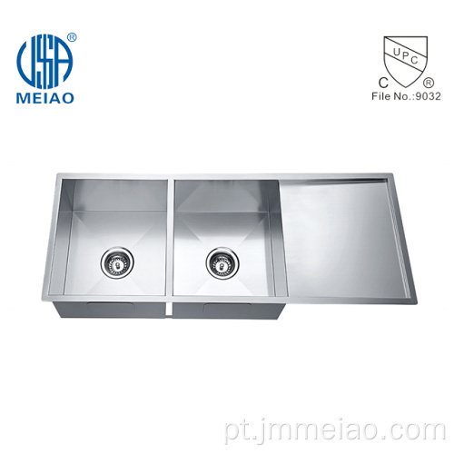 Pia de aço inoxidável do Monte com Drainboard